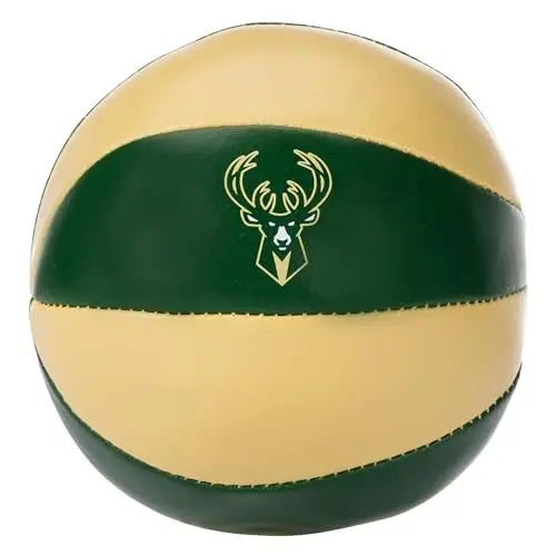 Franklin Sports NBA Toy Basketballs - 2 Pack of Kids Soft Mini Basketballs for Over The Door + Indoor Hoops - NBA Fan Shop - 6