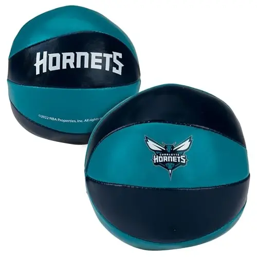 Franklin Sports NBA Toy Basketballs - 2 Pack of Kids Soft Mini Basketballs for Over The Door + Indoor Hoops - NBA Fan Shop - 1