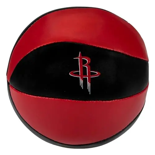 Franklin Sports NBA Toy Basketballs - 2 Pack of Kids Soft Mini Basketballs for Over The Door + Indoor Hoops - NBA Fan Shop - 6