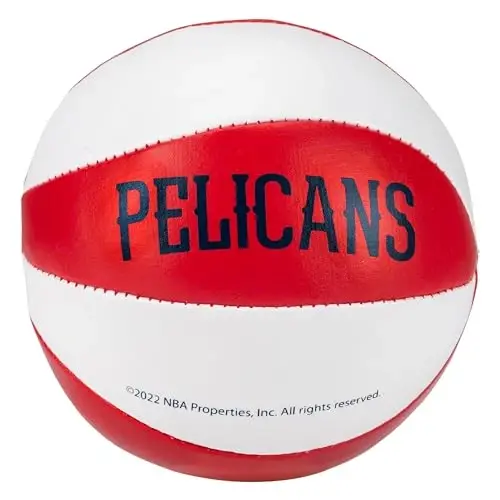 Franklin Sports NBA Toy Basketballs - 2 Pack of Kids Soft Mini Basketballs for Over The Door + Indoor Hoops - NBA Fan Shop - 5