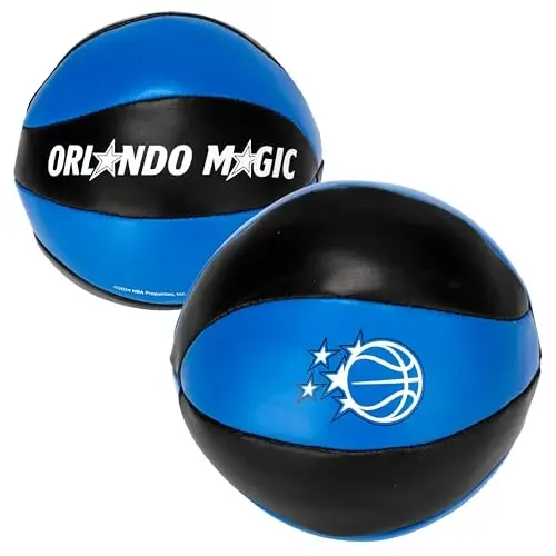 Franklin Sports NBA Toy Basketballs - 2 Pack of Kids Soft Mini Basketballs for Over The Door + Indoor Hoops - NBA Fan Shop 