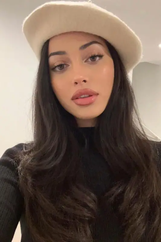 Fransız Ressam Avusturalya Yün Keçe Bere Ekru-Ekru - 3