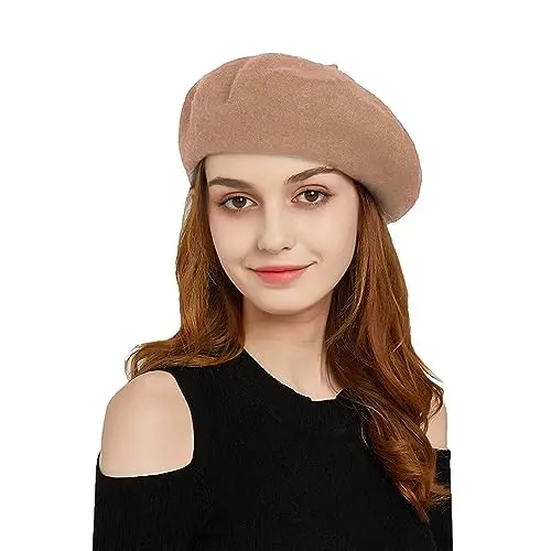 Fransuz beret shlyapalari ayollar uchun - Klassik va zamonaviy ayollar beret to'plami har qanday vaziyat uchun oson nafislik. - 1