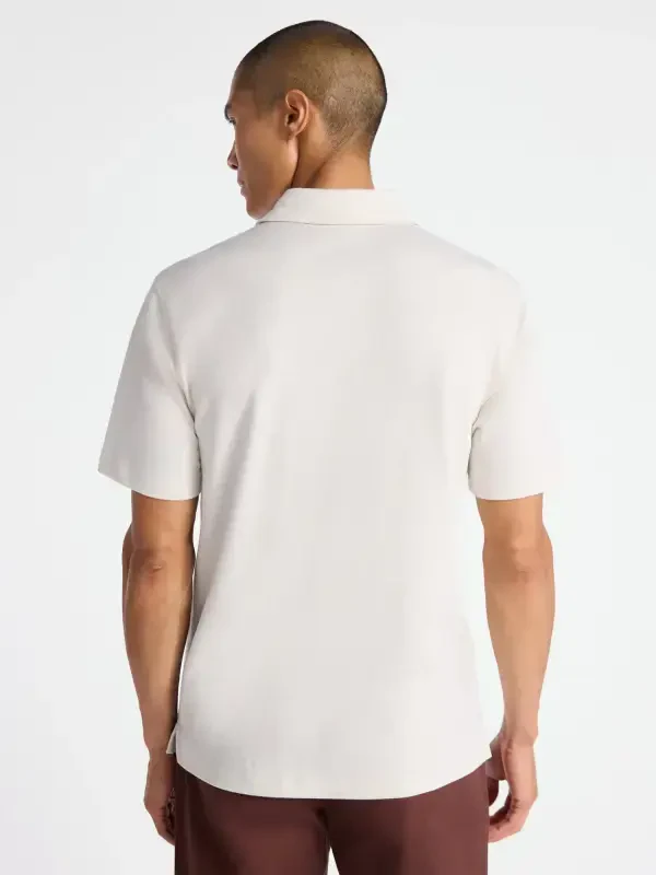 Free Assembly erkaklar uchun qisqa yengli paxta polo ko'ylagi, XS-3XL o'lchamlari - 2