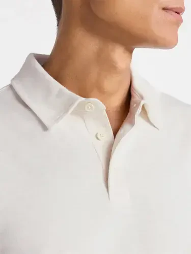 Free Assembly Men’s Cotton Polo Shirt with Short Sleeves, Sizes XS-3XL - 3