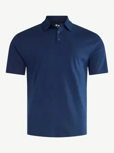 Free Assembly Men's Luxe Everyday Polo Ko'ylak, S-3XL o'lchamlar - 5