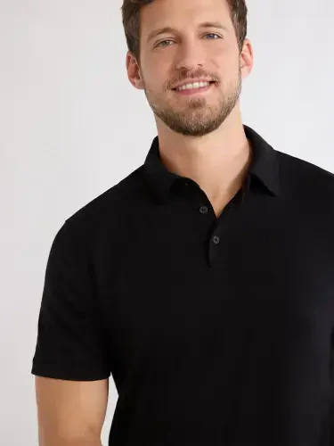 Free Assembly Men's Luxe Everyday Polo Shirt, Sizes S-3XL - 4