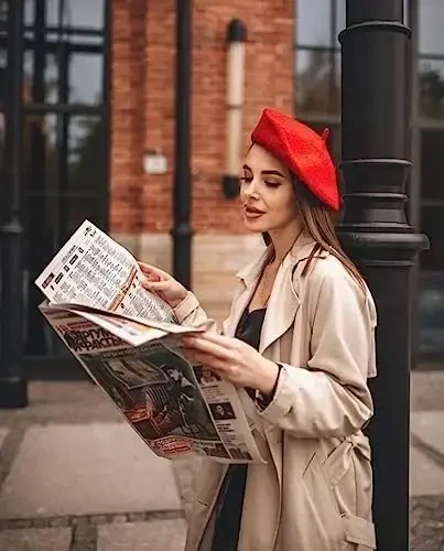 French Beret Hats for Women - Classic and Stylish Women's Beret Collection for Effortless Chic, Perfect for Any Occasion - 3