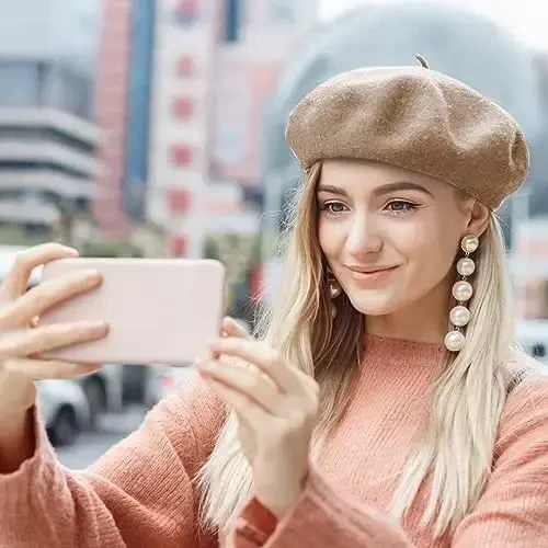 French Beret Hats for Women - Classic and Stylish Women's Beret Collection for Effortless Chic, Perfect for Any Occasion - 7