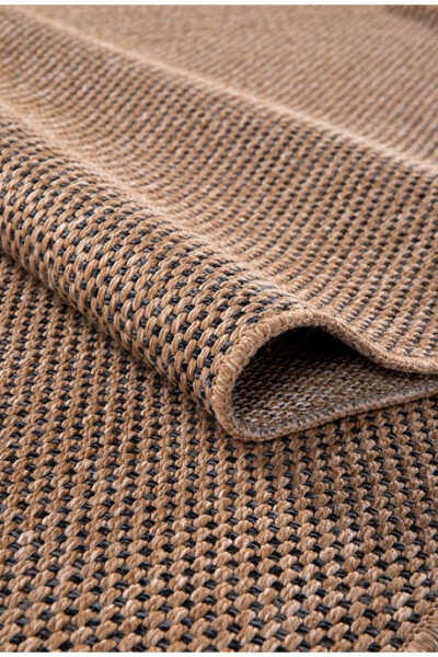 Fresko, Non-Slip Cotton Base Jute Woven Washable Rug - 5