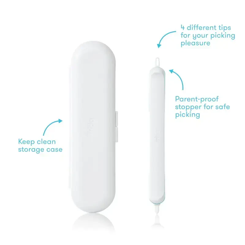 Frida Baby Nose, Nail and Ear Picker, Grooming Accessories Set, Newborn and Baby Care Essentials - 3