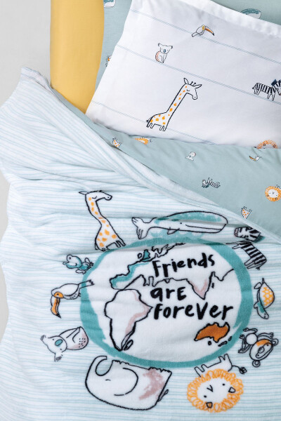 Friends Wellsof Bebek Ko'rpasi - Nil Yashili - 3