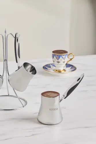 Frig 3'lü Cezve Takımı - Gümüş - 2