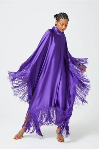 Fringe Dress Purple-Purple - NUUM DESIGN (1)