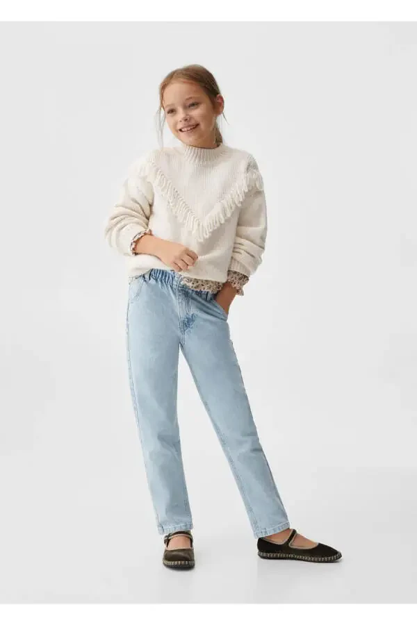 Fringe Knit Sweater - 2