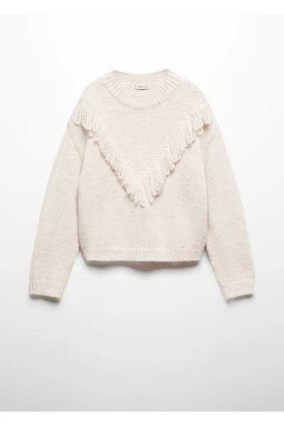 Fringe Knit Sweater - 3