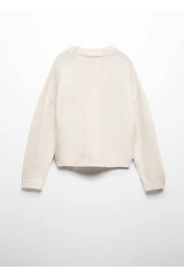 Fringe Knit Sweater - 4