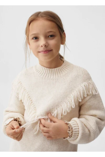 Fringe Knit Sweater - 5