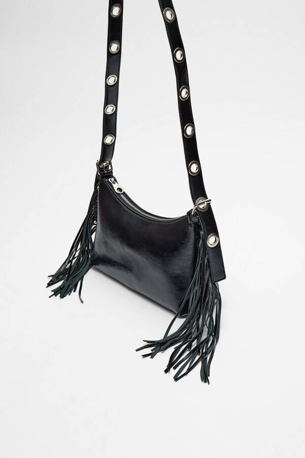 Fringed crossbody bag - 4