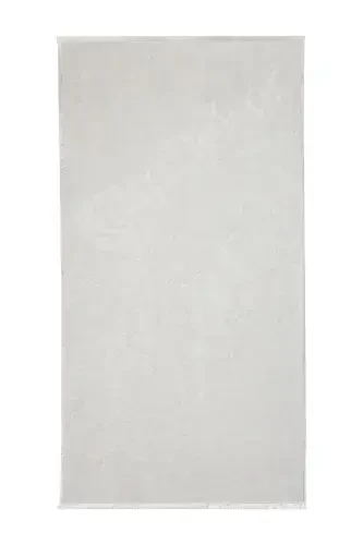 Fringed Rug Light Cream Living Room Corridor Entrance Kitchen Rug Washable - DIJIDEKOR (1)