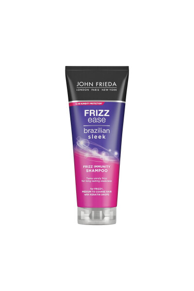 Frizz Ease Brazilian Sleek Silliqlashtiruvchi Shampo - JOHN FRIEDA
