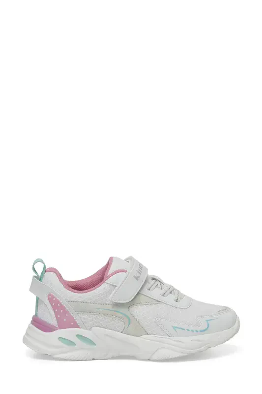 FROFE 4FX White Girls' Sneaker - White - 1