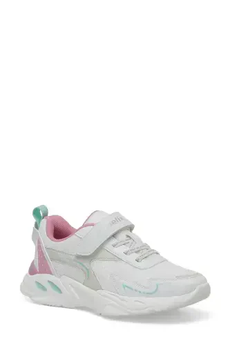 FROFE 4FX White Girls' Sneaker - White - KINETIX (1)