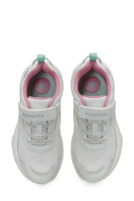 FROFE 4FX White Girls' Sneaker - White - 4