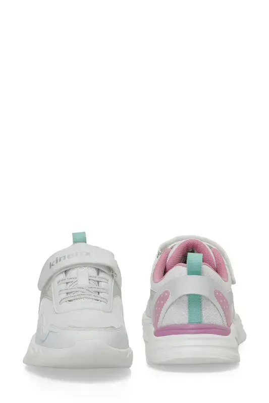 FROFE 4FX White Girls' Sneaker - White - 5