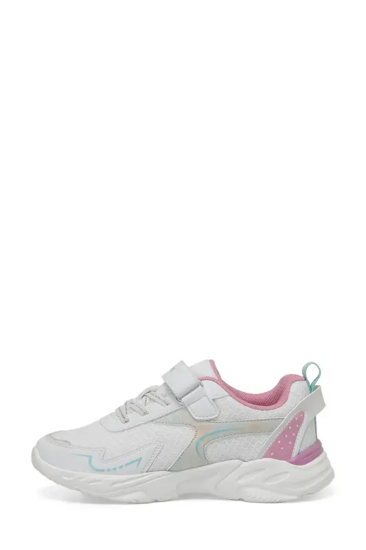 FROFE 4FX White Girls' Sneaker - White - 3
