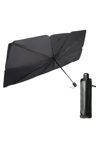 Front Windshield Sunshade Foldable Umbrella 140x79 Cm Br4953605 - 3