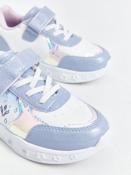 Frozen Printed Luminous Girls' Sport Shoes - 9