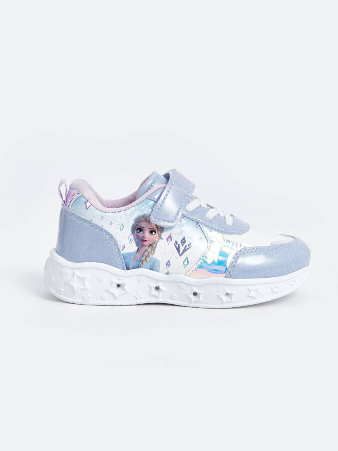 Frozen Printed Luminous Girls' Sport Shoes - 2