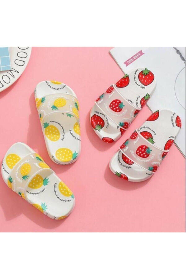 Fruit Non-Slip Base Kids Slippers Beach Pool Slippers - 4