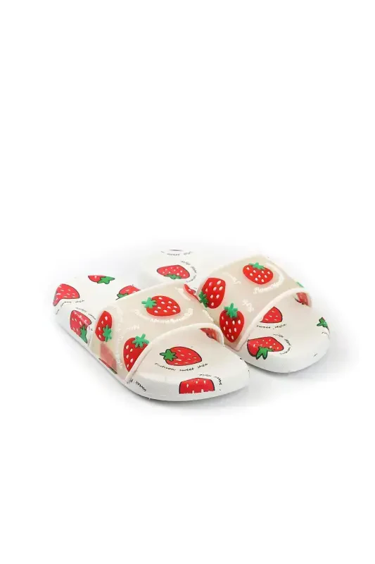 Fruit Non-Slip Base Kids Slippers Beach Pool Slippers - 1