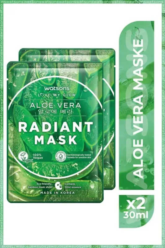 Fruity Mask Aloe Vera Radiant Mask * 2 Pack - WATSONS