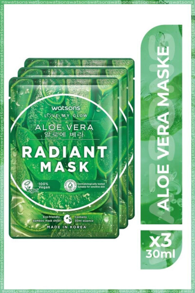 Fruity Mask Aloe Vera Radiant Mask * 3 Pcs - 1