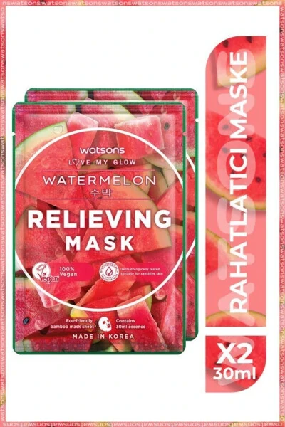 Fruity Mask Tarvuz Yengillashtiruvchi Niqob, 2 dona - WATSONS