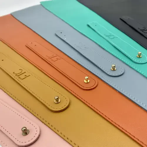 FTC PU Charmli Stol Usti Kilim va Blöter, Sirg'alib Ketmaydigan Flanel Tagligi, Tikilgan, Sichqoncha va Yozuv Kilimi - 31.5” x 15.75” Firuza - 3