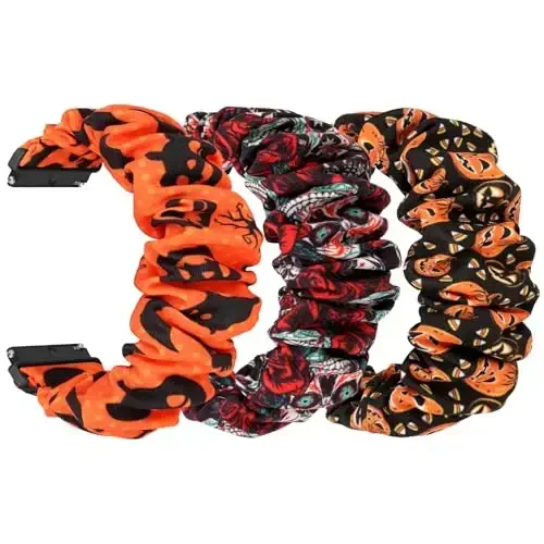 FTYQUEE Scrunchies Soatlar uchun tasmalar 16mm 18mm 19mm 20mm 22mm Tez ochiladigan almashtirish bilakuzuklari, cho'ziluvchan tasmalar Erkaklar ayollar uchun mato tasmalar - 1