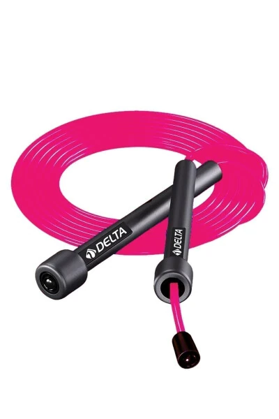 Fuchsia Adjustable Length Deluxe Jump Rope - DELTA (1)