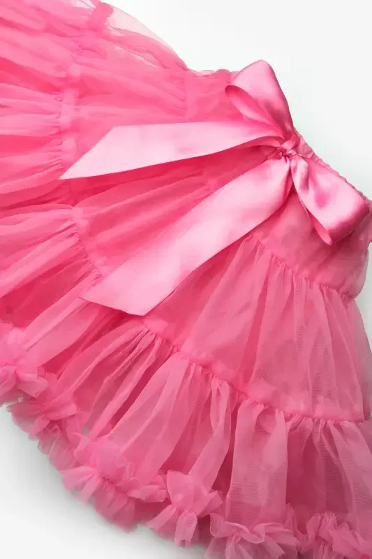 Fuchsia Girls Tutu Skirt - Bonita-Fuchsia - 4