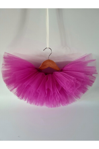 Fuchsia Tulle Skirt (Fluffy Dream Tulle) - 8