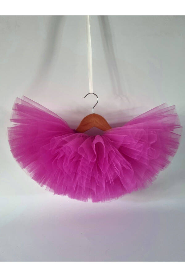 Fuchsia Tulle Skirt (Fluffy Dream Tulle) - 1