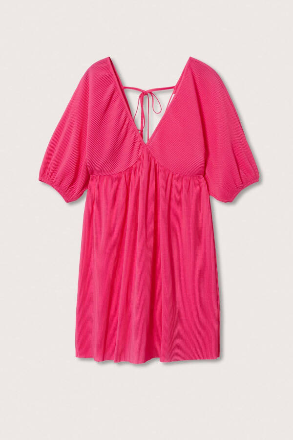 Fuchsia Women Dress 37001043 - 3