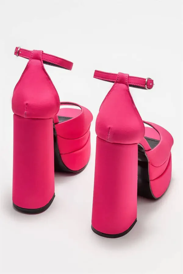 Fuchsia Women's Sandals - 4