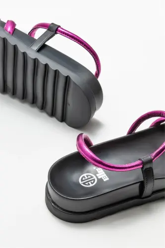 Fuchsia Women's Sport Sandals - 4