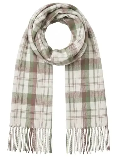 Fuinloth Ayollar uchun Katta Plaid Sharf Moda Uzun Ro'mol O'rash Qish uchun Issiq Yengil 