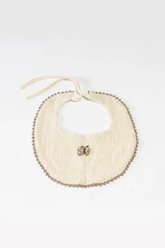 Fulda Organic Muslin Apron Set of 4, 100% Cotton - 7