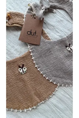 Fulda Organik Şile Bezi Apron 4 dona To'plam %100 Paxta - 9